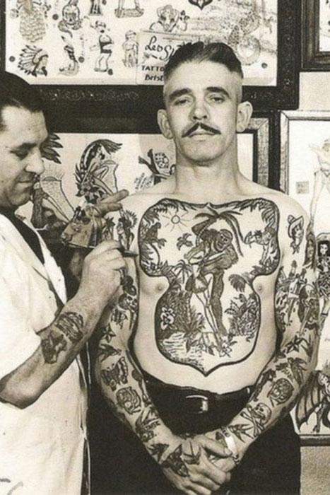 Как татуировки стали частью образа моряков