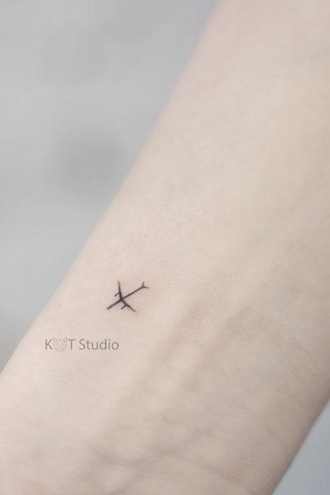 Временные татуировки Самолеты