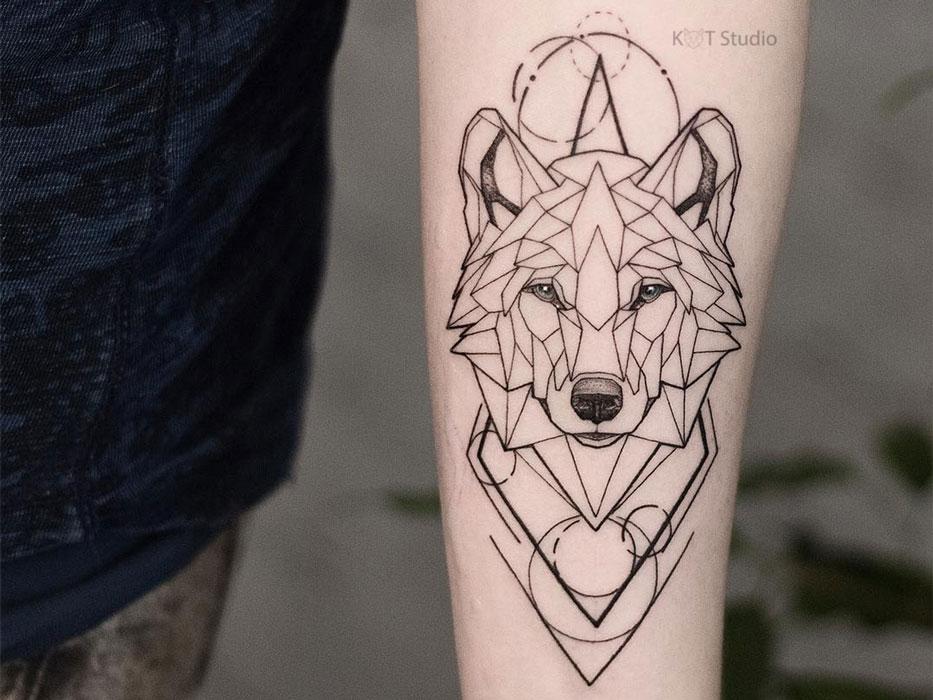 Картинки волка татуировка (49 фото)