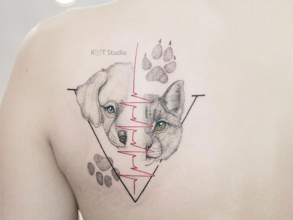 Тату (татуировка) Кошка: мужские и женские татуировки, фото и эскизов от лучших тату-мастеров